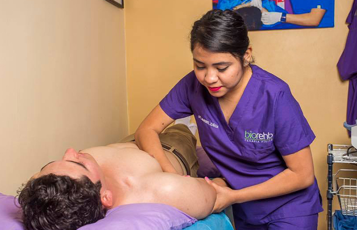 Fisioterapia en problemas articulares o musculares.